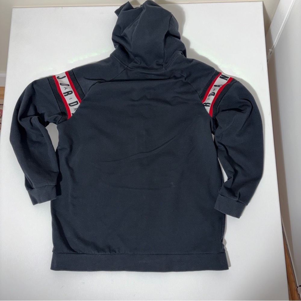 Jordan Black and Red Hooded Jacket - Picture 2 of 5
